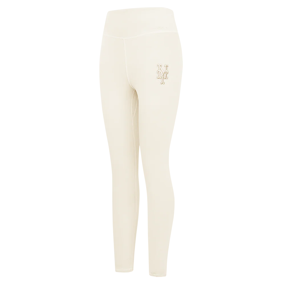 MLB NEW YORK METS NEUTRAL WOMEN'S JERSEY LEGGING (EGGSHELL)