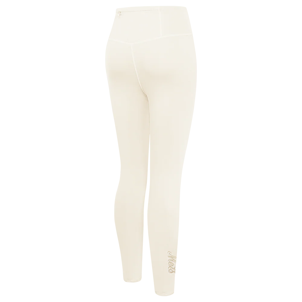 MLB NEW YORK METS NEUTRAL WOMEN'S JERSEY LEGGING (EGGSHELL) - Image 3