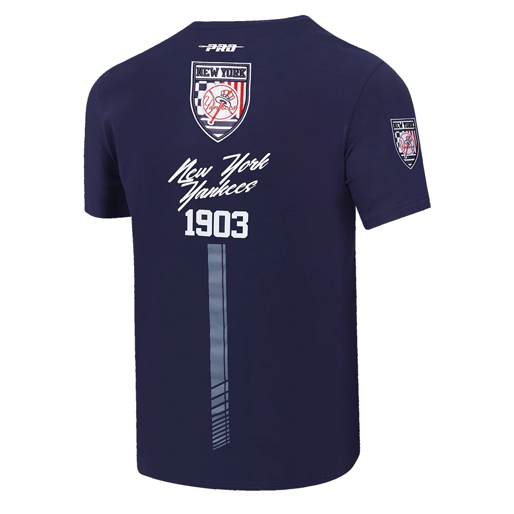 MLB NEW YORK YANKEES FAST LANE MULTI SINGLE JERSEY MEN'S TEE (MIDNIGHT NAVY) - Image 4