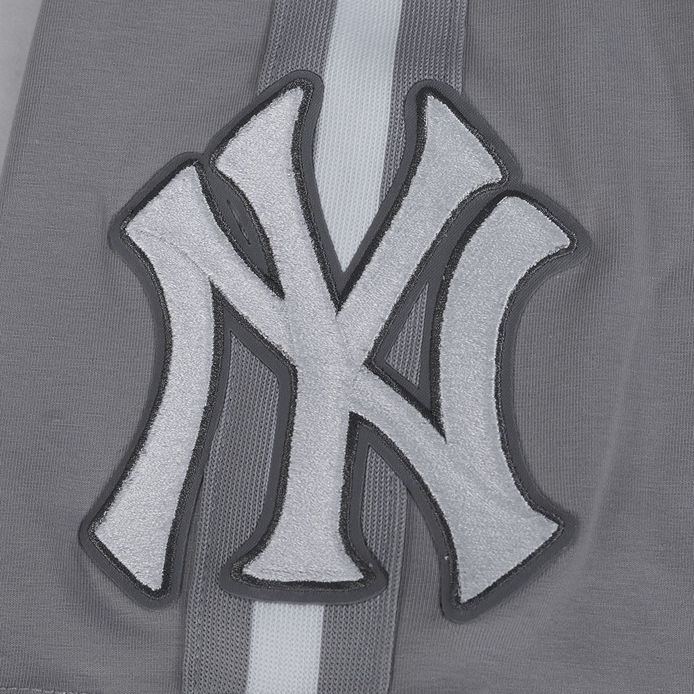MLB NEW YORK YANKEES AARON JUDGE #99 CLASSIC MEN'S SINGLE JERSEY STRIPED TOP (GRAY) - Image 7
