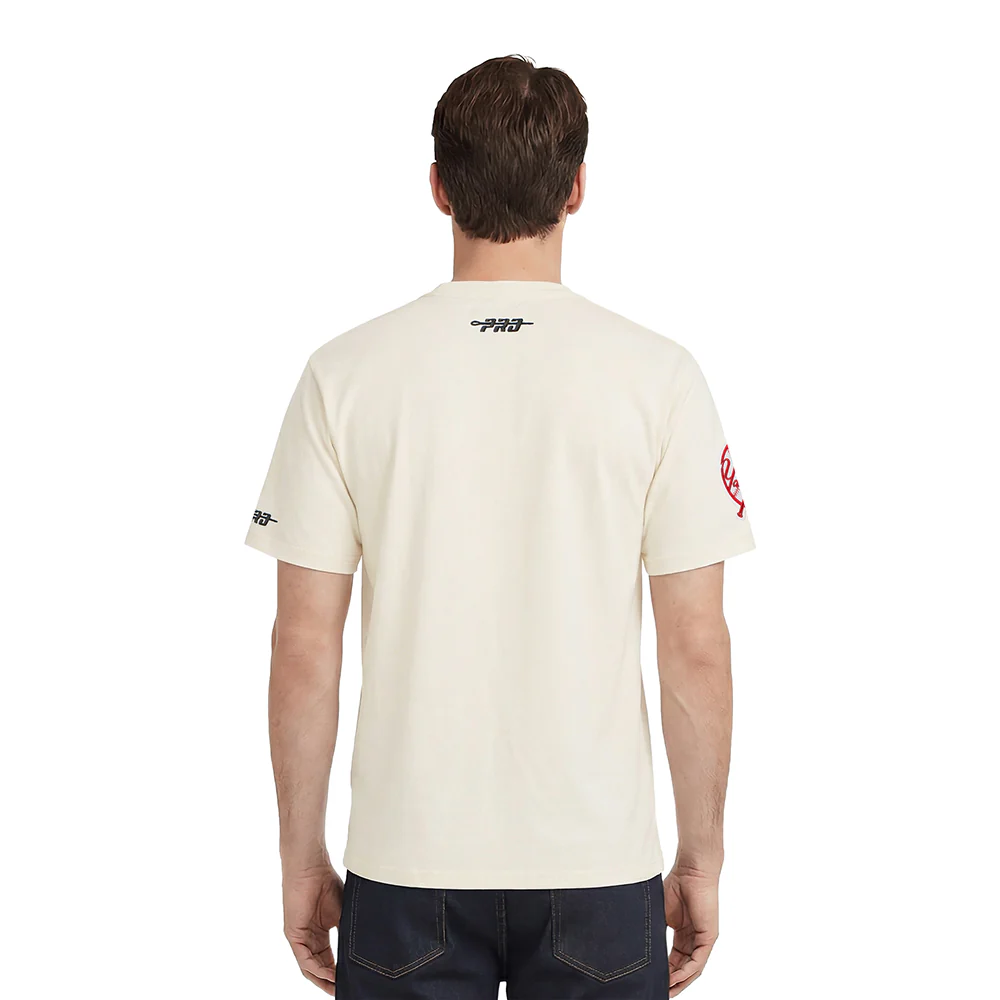MLB NEW YORK YANKEES STAMPED MEN'S S/S TEE (EGGSHELL) - Image 2
