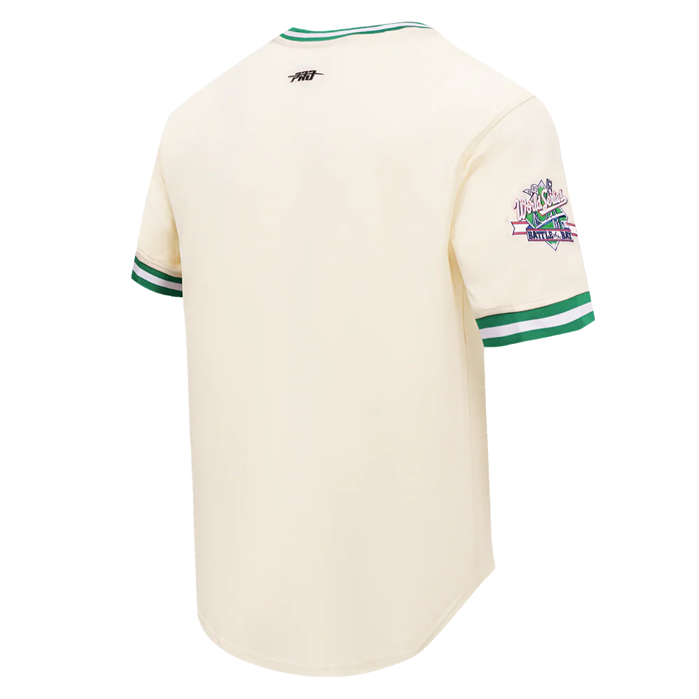 MLB OAKLAND ATHLETICS RETRO CLASSIC MEN'S TOP (EGGSHELL/ KELLY GREEN) - Image 4