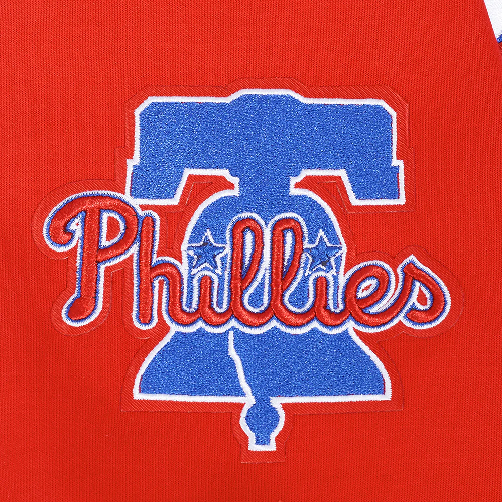 MLB PHILADELPHIA PHILLIES BRYCE HARPER #3 CLASSIC WARM UP JACKET (RED) - Image 6