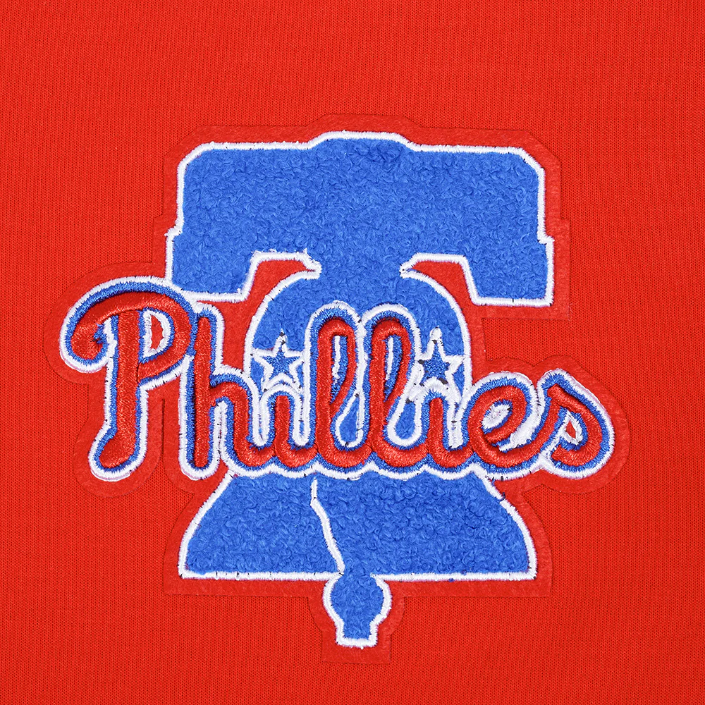MLB PHILADELPHIA PHILLIES BRYCE HARPER #3 CLASSIC WARM UP JACKET (RED) - Image 8
