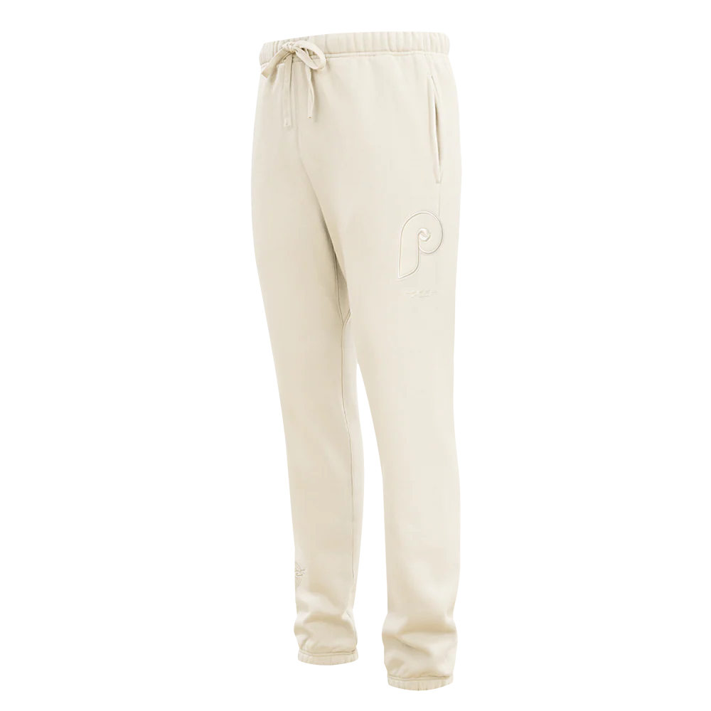 MLB PHILADELPHIA PHILLIES NEUTRAL MEN'S SWEATPANT (EGGSHELL)