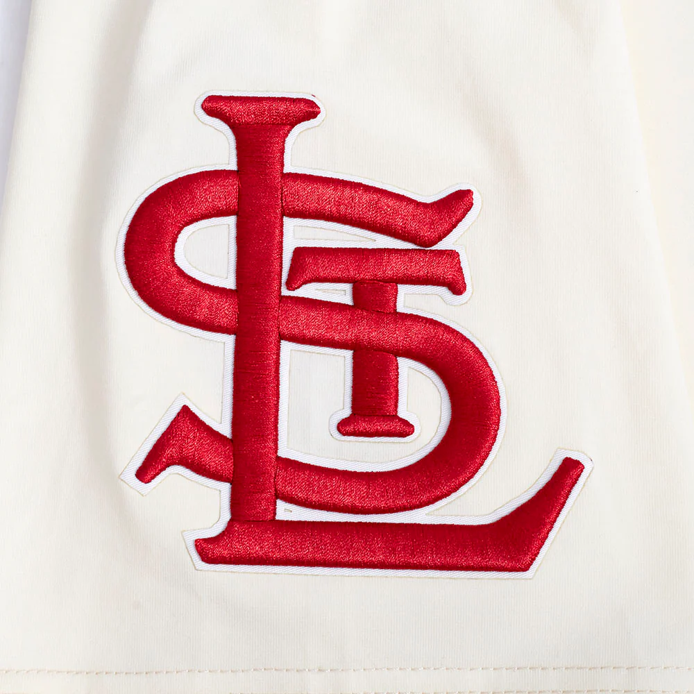MLB ST. LOUIS CARDINALS RETRO CASCADE MEN'S RINGER TOP (EGGSHELL/ UNIVERSITY BLUE) - Image 7