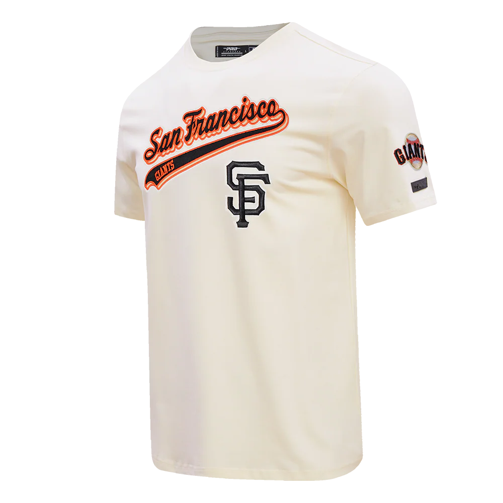 MLB SAN FRANCISCO GIANTS SCRIPT TAIL MEN'S TOPS (EGGSHELL) - Image 2
