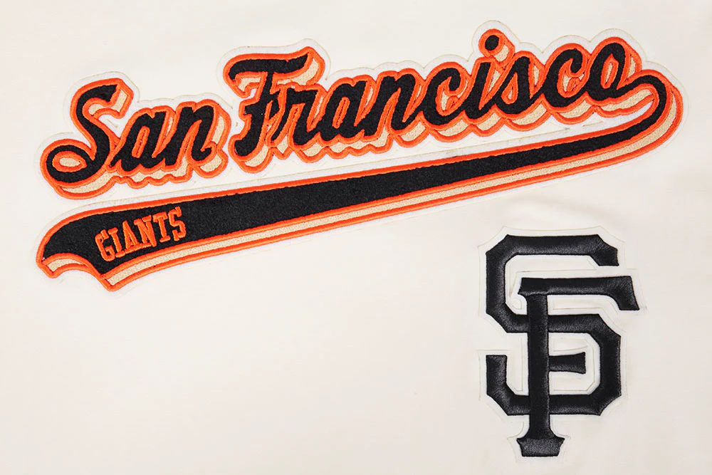 MLB SAN FRANCISCO GIANTS SCRIPT TAIL MEN'S TOPS (EGGSHELL) - Image 5