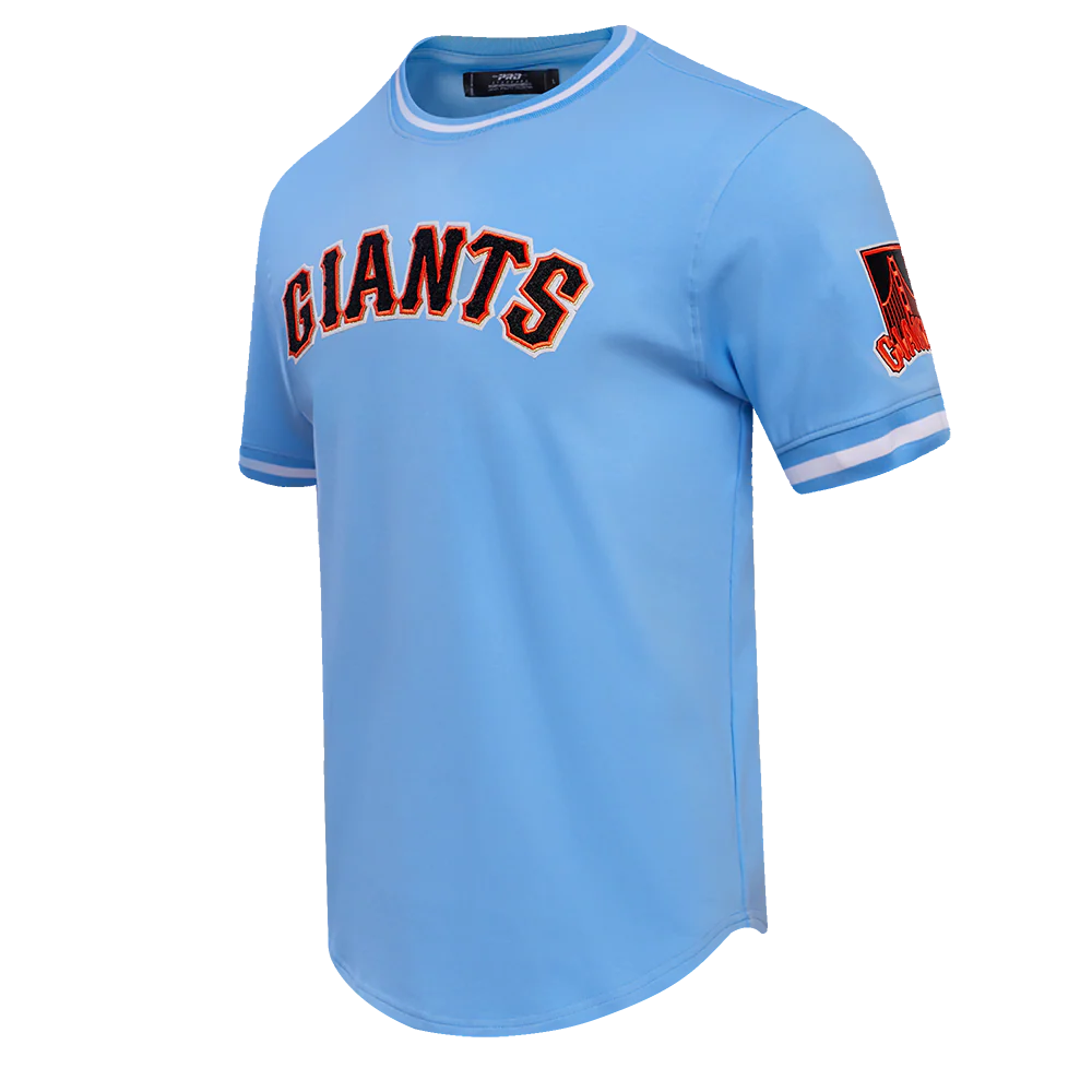 MLB SAN FRANCISCO GIANTS CLASSIC CHENILLE MEN'S TOP (UNIVERSITY BLUE) - Image 2