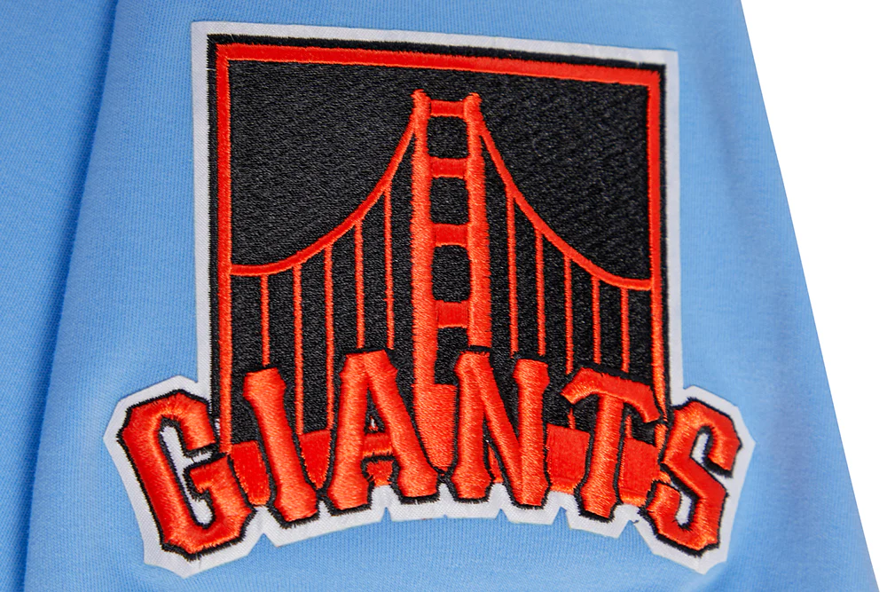 MLB SAN FRANCISCO GIANTS CLASSIC CHENILLE MEN'S TOP (UNIVERSITY BLUE) - Image 7