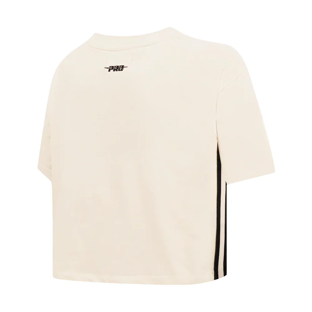 MLB SAN FRANCISCO GIANTS RETRO CLASSIC WOMEN'S BOXY TOP (EGGSHELL) - Image 4