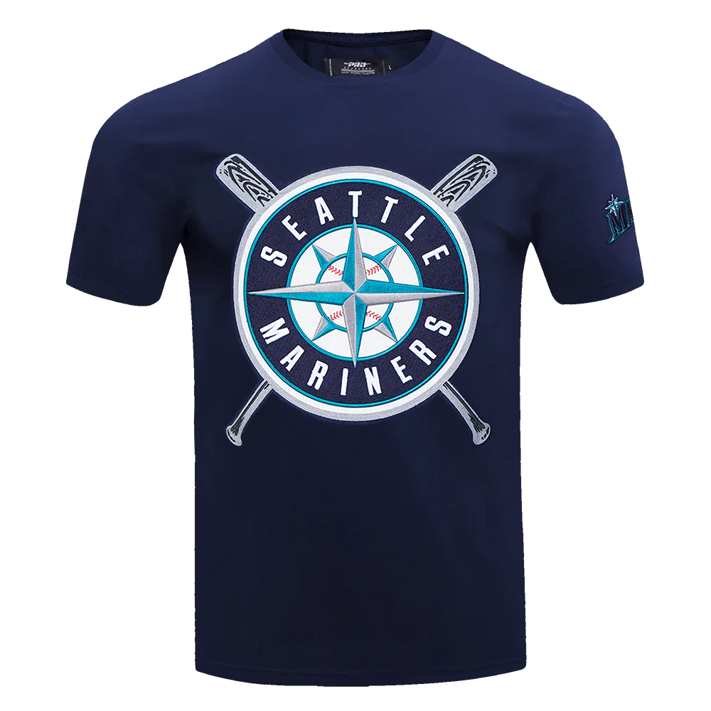 MLB SEATTLE MARINERS MASHUP MEN'S TOP (MIDNIGHT NAVY)