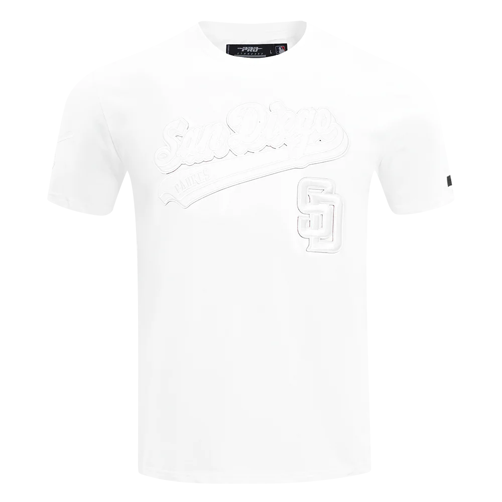MLB SAN DIEGO PADRES WHITE OUT MEN'S SINGLE JERSEY TOP (WHITE)
