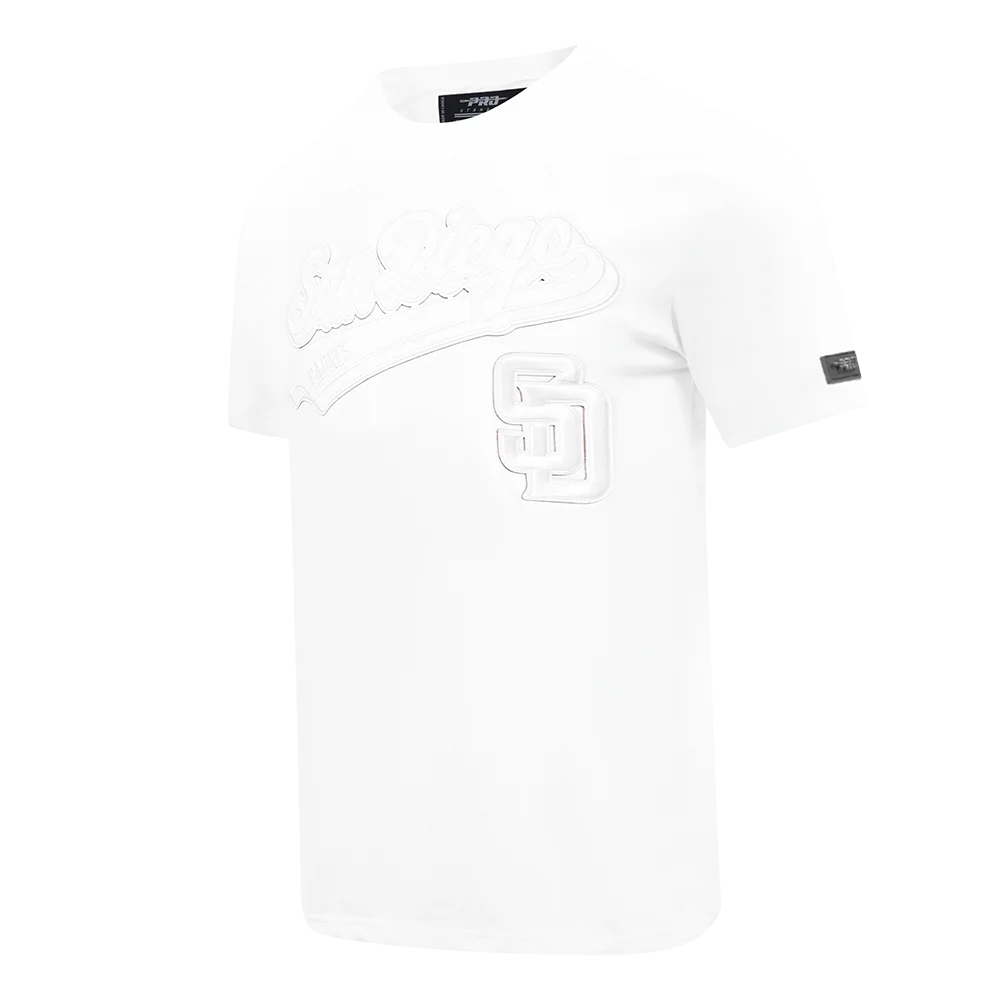 MLB SAN DIEGO PADRES WHITE OUT MEN'S SINGLE JERSEY TOP (WHITE) - Image 2