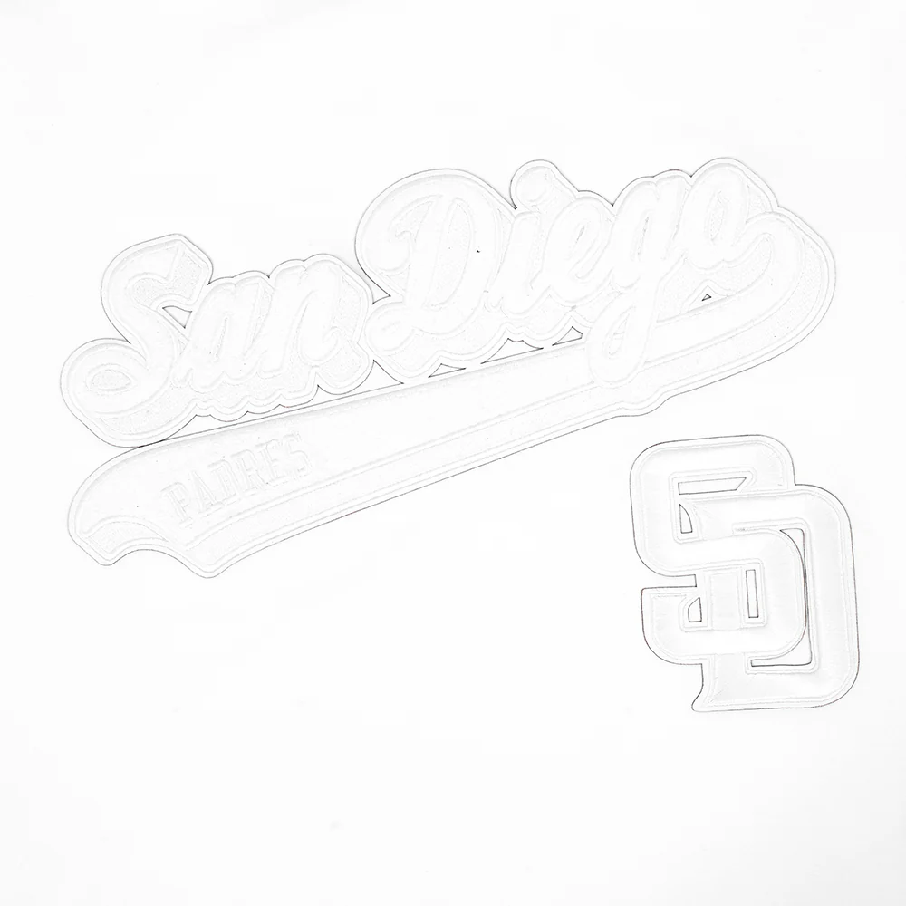 MLB SAN DIEGO PADRES WHITE OUT MEN'S SINGLE JERSEY TOP (WHITE) - Image 6