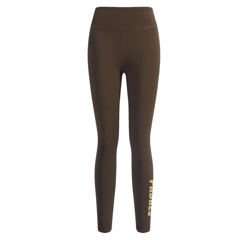 MLB SAN DIEGO PADRES CLASSIC WOMEN'S JERSEY LEGGING (BROWN) - Image 2
