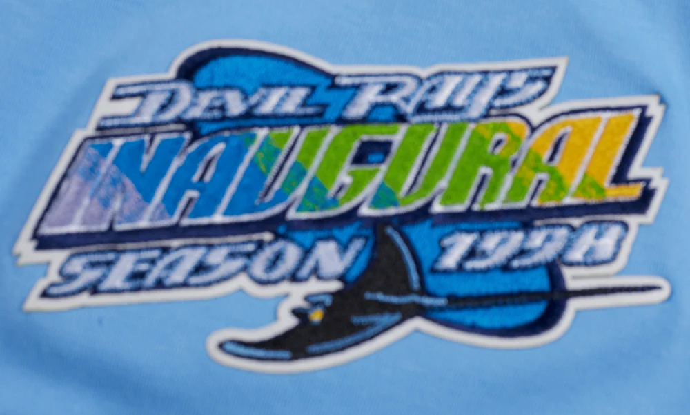 MLB TAMPA DEVIL RAYS RETRO CLASSIC MEN'S TOP (UNIVERSITY BLUE) - Image 6