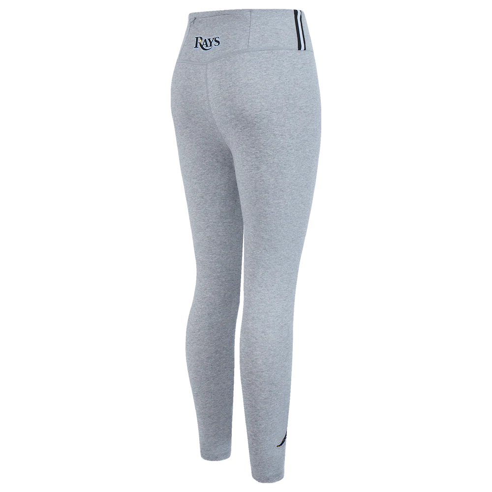 MLB TAMPA BAY RAYS CLASSIC WOMEN'S JERSEY LEGGING (HEATHER GREY) - Image 4
