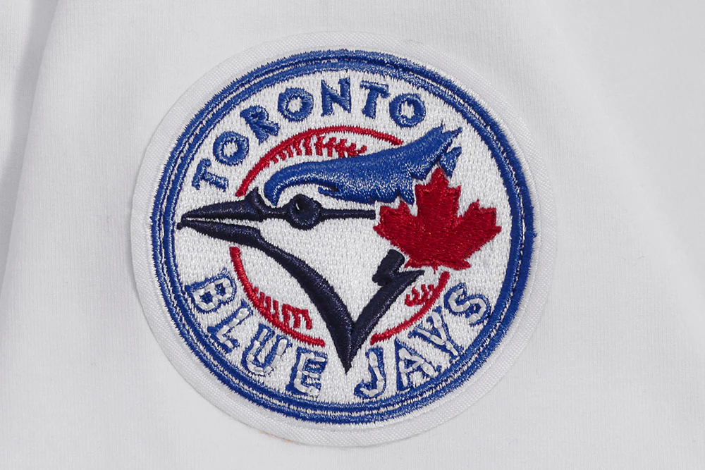 MLB TORONTO BLUE JAYS CLASSIC WOMEN'S W BOXY TOP (WHITE) - Image 6