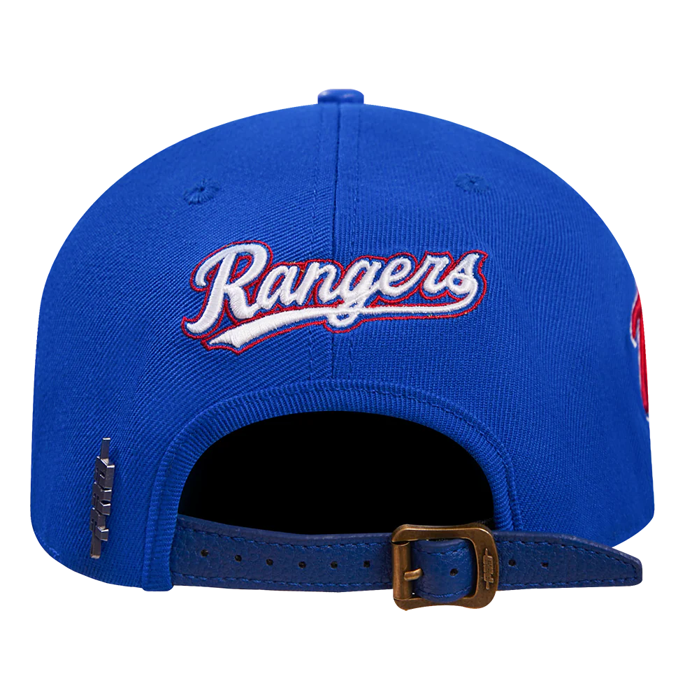 MLB TEXAS RANGERS SCRIPT TAIL WOOL STRAPBACK (ROYAL BLUE) - Image 6