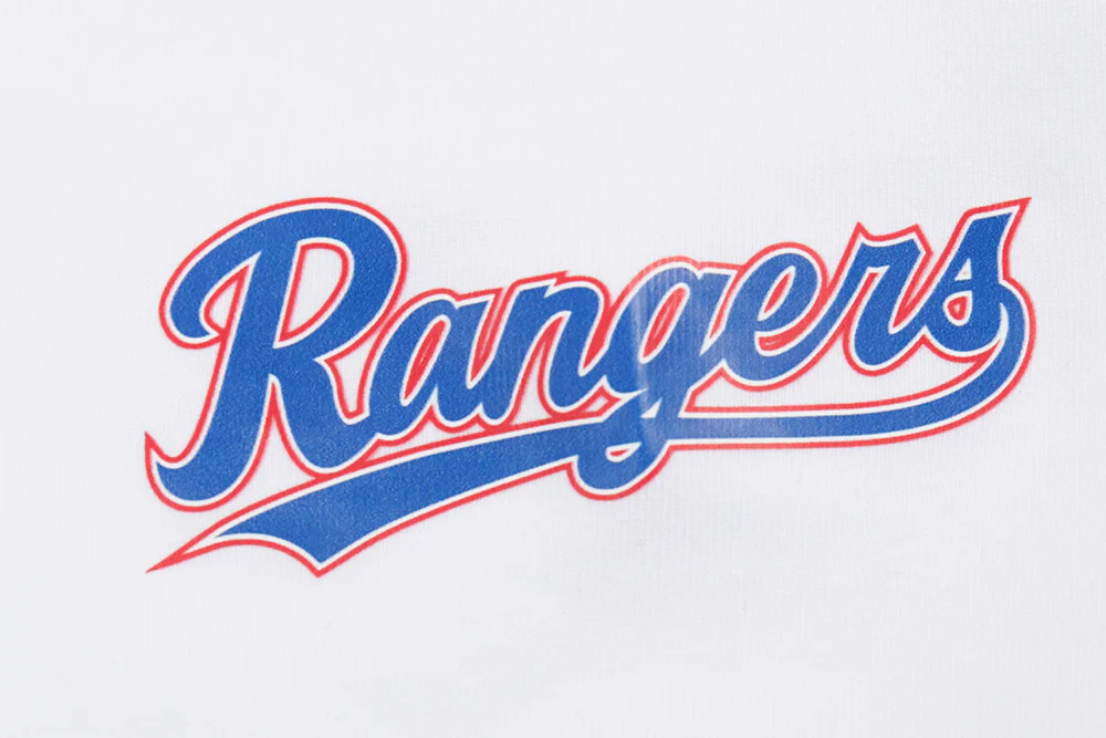 MLB TEXAS RANGERS CLASSIC WOMEN'S COTTON BIKE SHORT (WHITE) - Image 6
