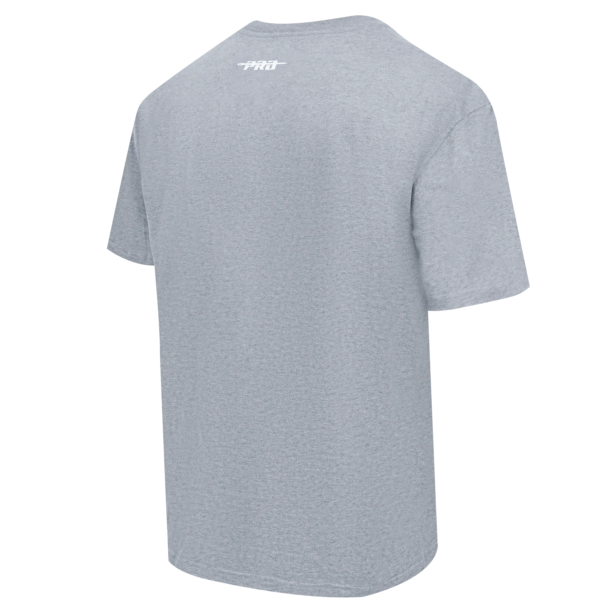 PRO STANDARD CLASSIC CHENILLE WHT LOGO MEN'S CJ DROP SHOULDER TEE (DARK HEATHER GRAY) - Image 3