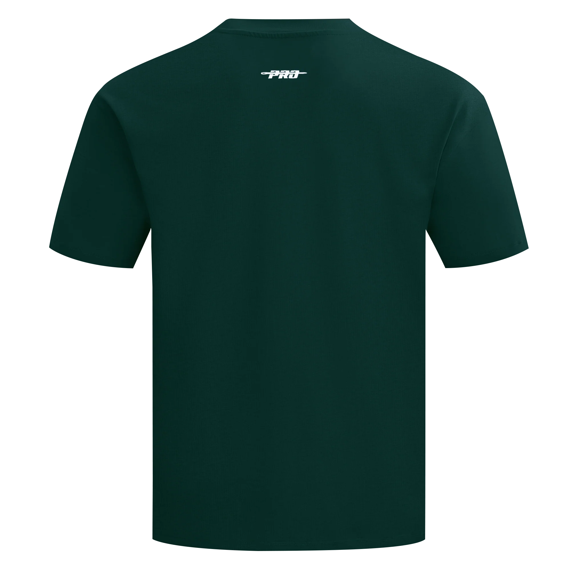 PRO STANDARD CLASSIC CHENILLE WHT LOGO MEN'S CJ DROP SHOULDER TEE (FOREST GREEN) - Image 3