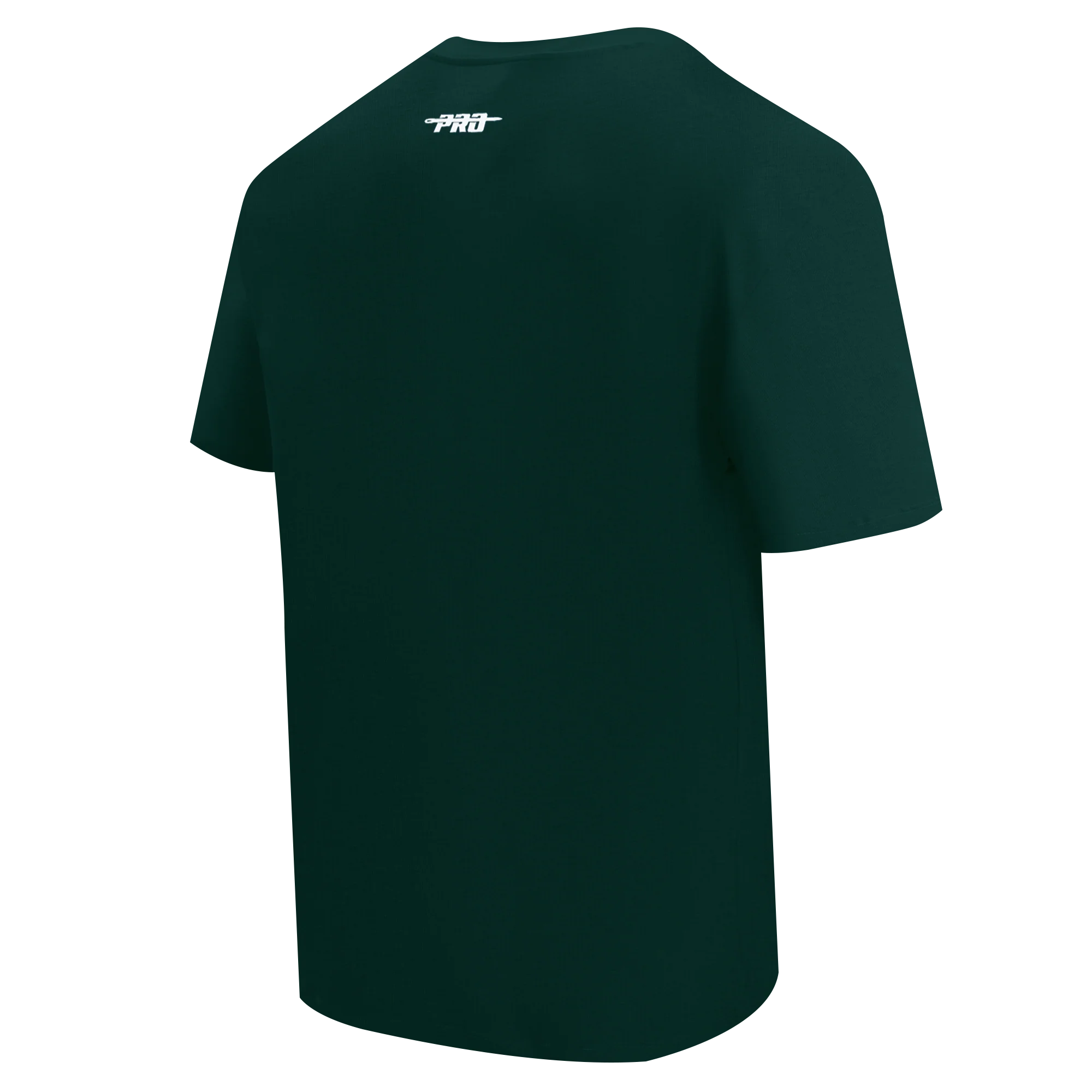 PRO STANDARD CLASSIC CHENILLE WHT LOGO MEN'S CJ DROP SHOULDER TEE (FOREST GREEN) - Image 4
