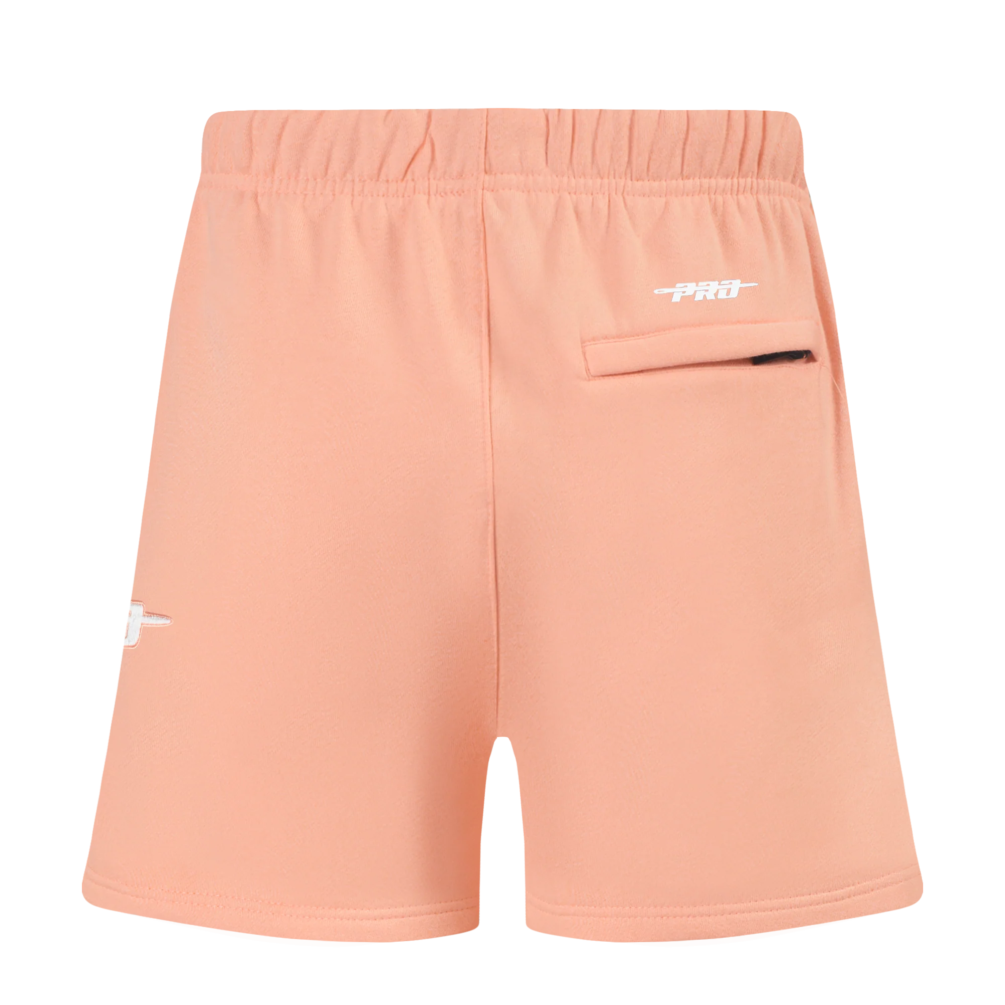 PRO STANDARD CLASSIC CHENILLE WHT LOGO MEN'S FLC SHORT (GUAVA) - Image 3