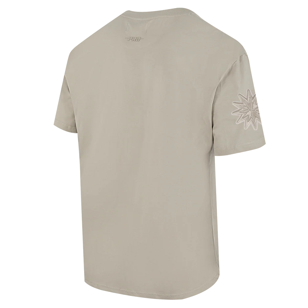 WNBA CONNECTICUT SUN NEUTRAL MEN'S COTTON JERSEY DROP SHOULDER TEE (TAUPE) - Image 6