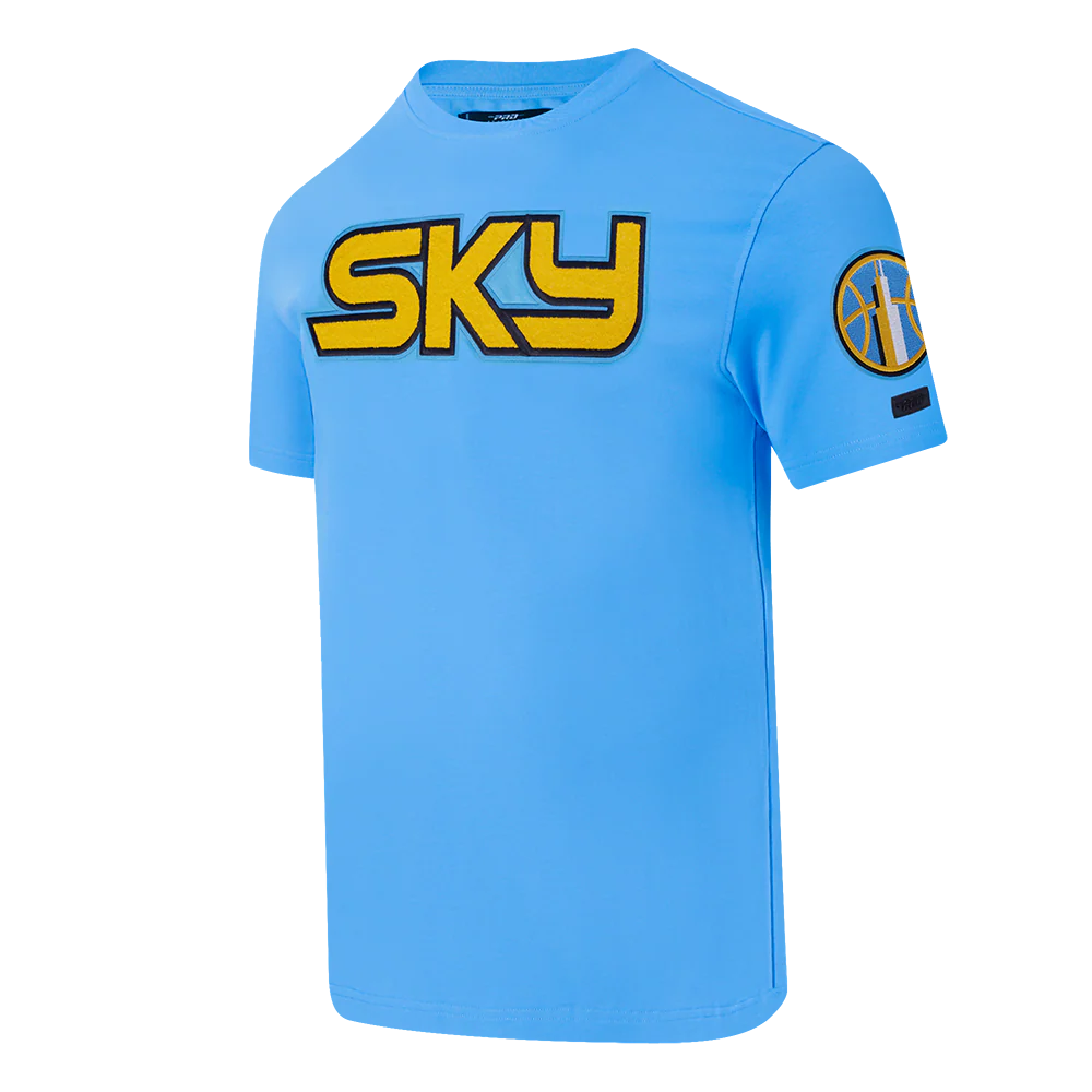 WNBA CHICAGO SKY CLASSIC CHENILLE MEN'S SJ TEE (UNIVERSITY BLUE) - Image 5