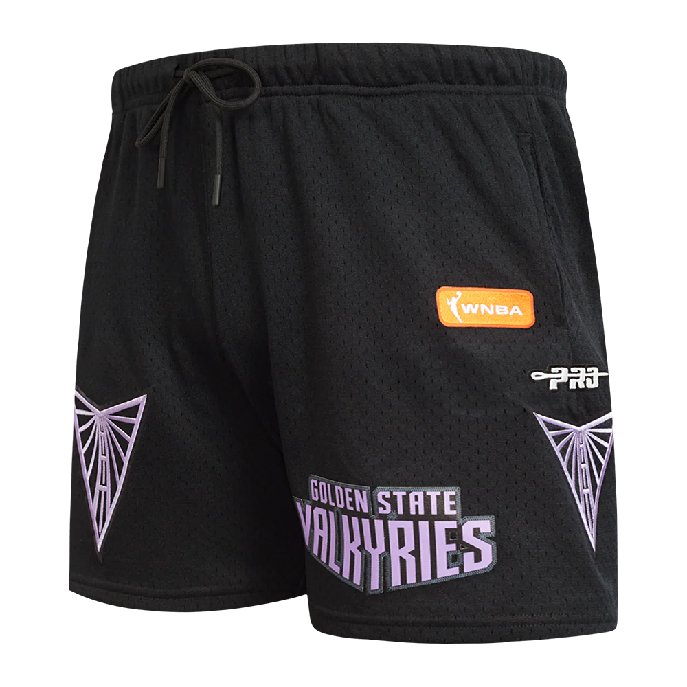 WNBA GOLDEN STATE VALKYRIES MESH MEN'S MESH SHORT (BLACK) - Image 4