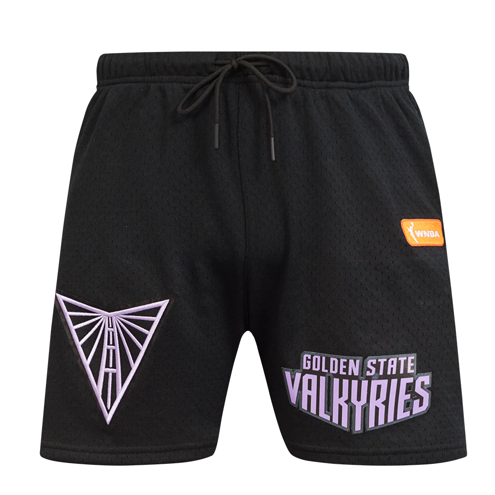 WNBA GOLDEN STATE VALKYRIES MESH MEN'S MESH SHORT (BLACK) - Image 5