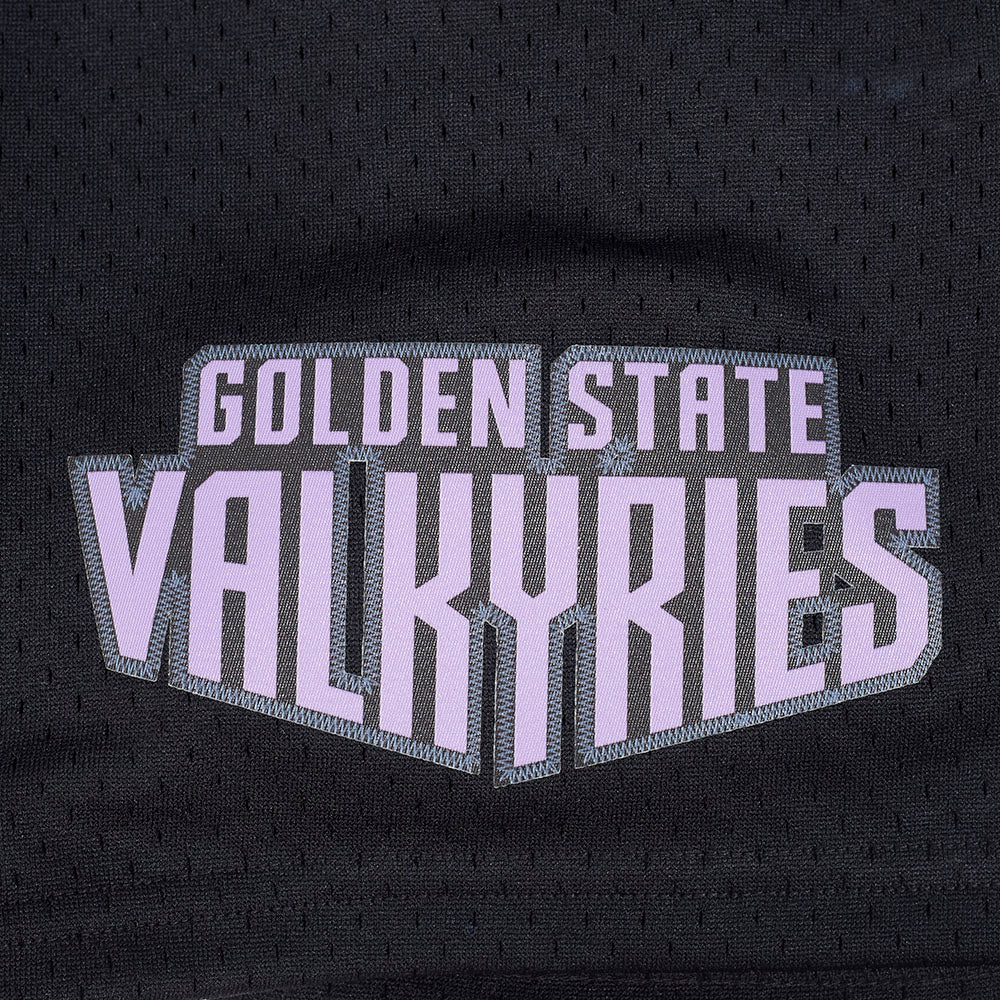 WNBA GOLDEN STATE VALKYRIES MESH MEN'S MESH SHORT (BLACK) - Image 8