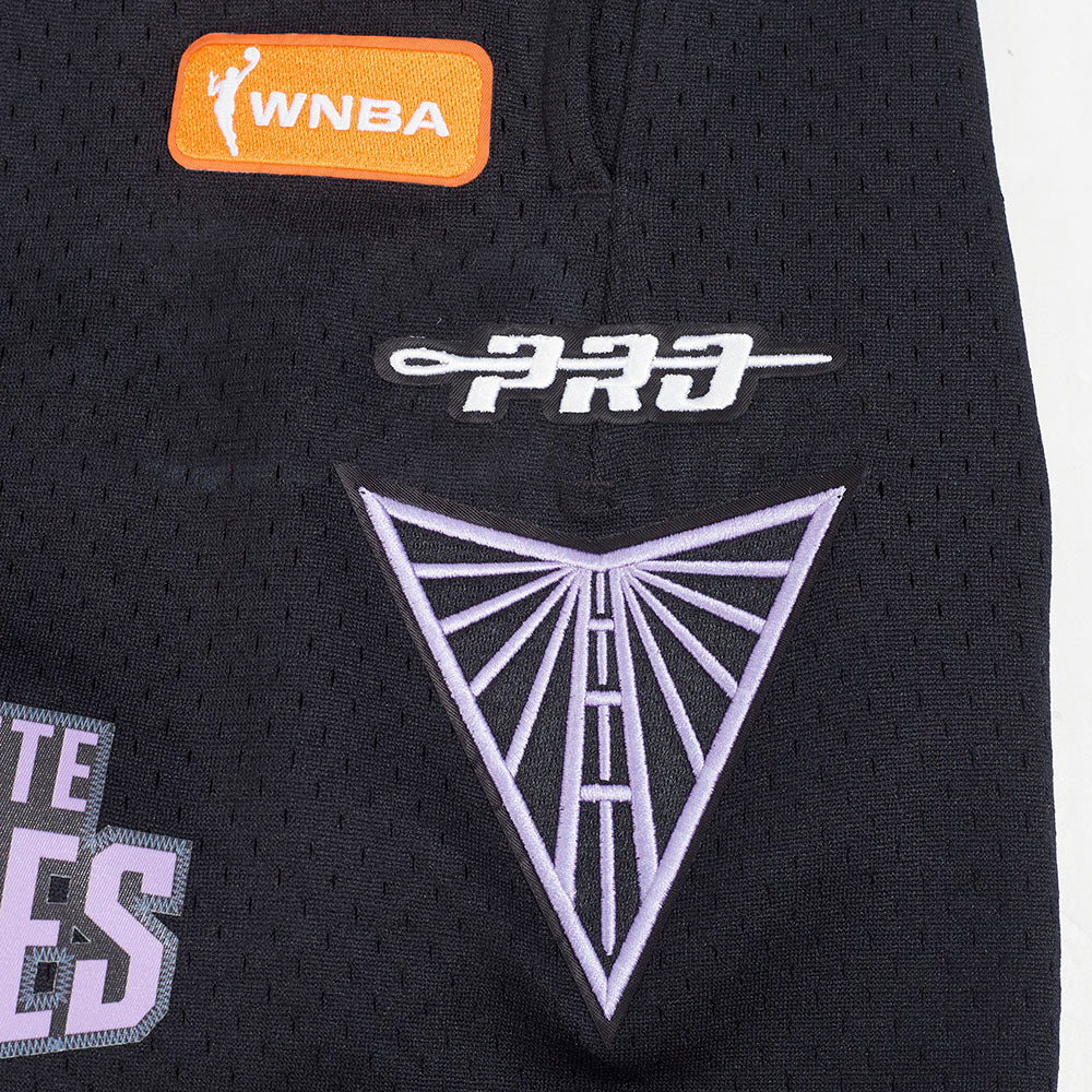 WNBA GOLDEN STATE VALKYRIES MESH MEN'S MESH SHORT (BLACK) - Image 9