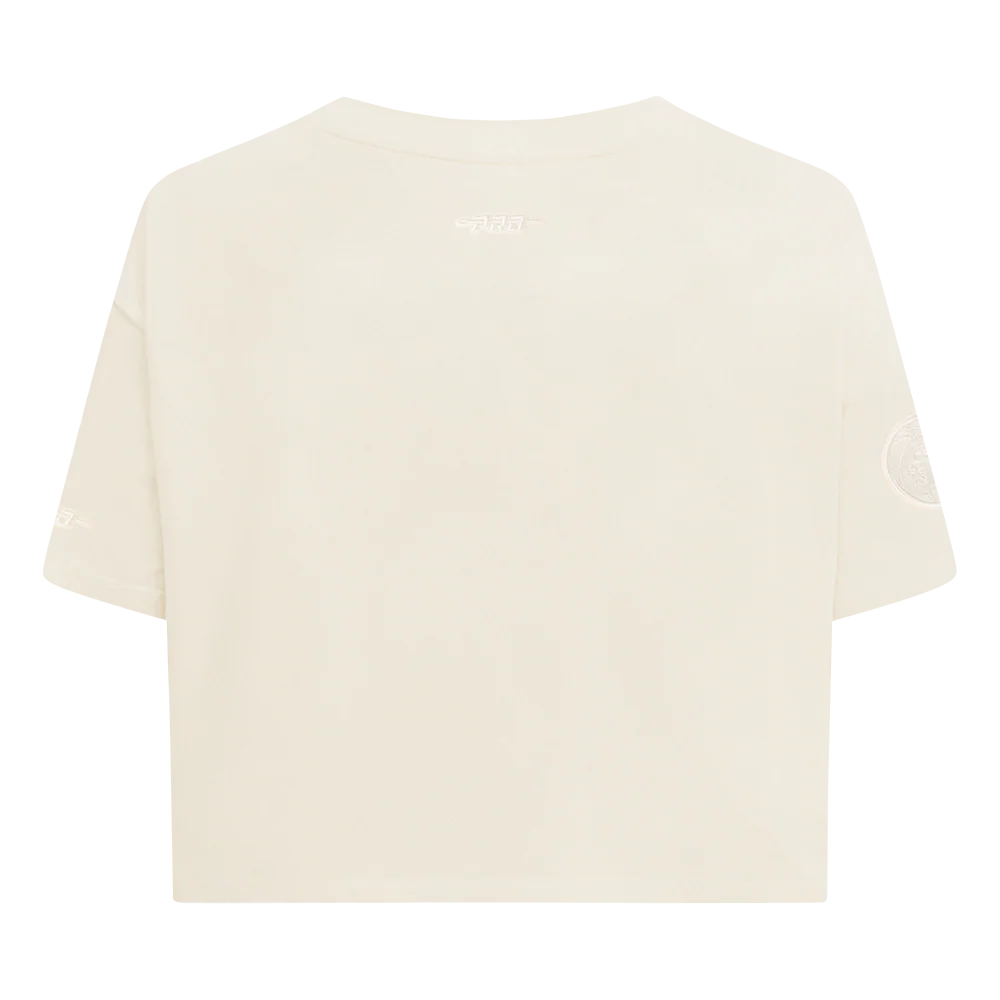 WNBA MINNESOTA LYNX NEUTRAL WOMEN'S SJ BOXY TEE (EGGSHELL) - Image 5