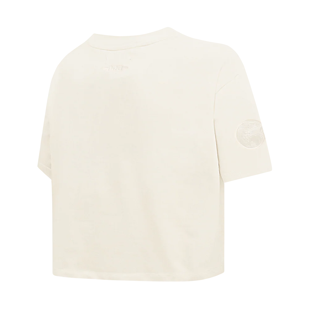 WNBA MINNESOTA LYNX NEUTRAL WOMEN'S SJ BOXY TEE (EGGSHELL) - Image 6