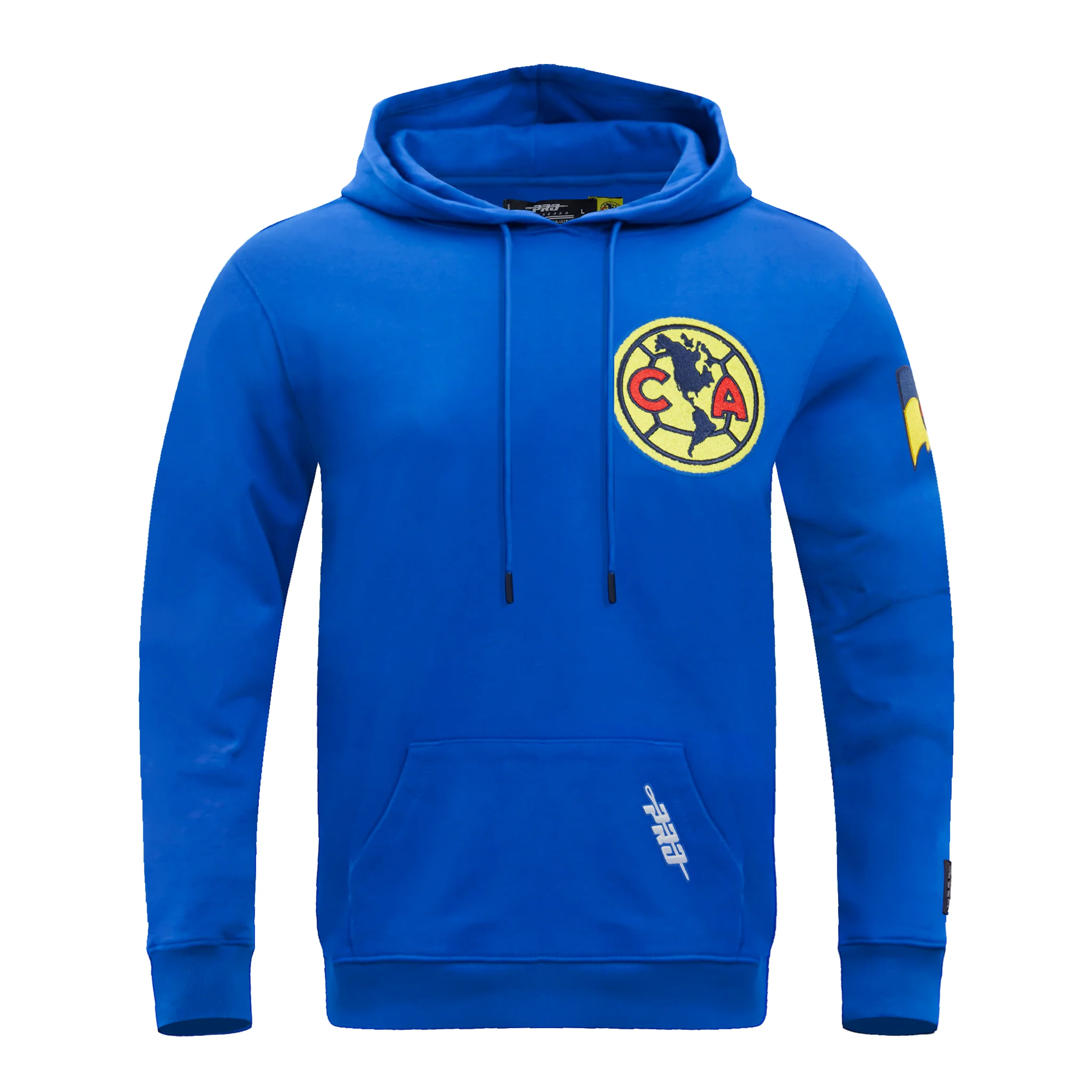 LIGA MX CLUB AMERICA STADIUM MEN'S FLEECE PULLOVER HOODIE (ROYAL BLUE)
