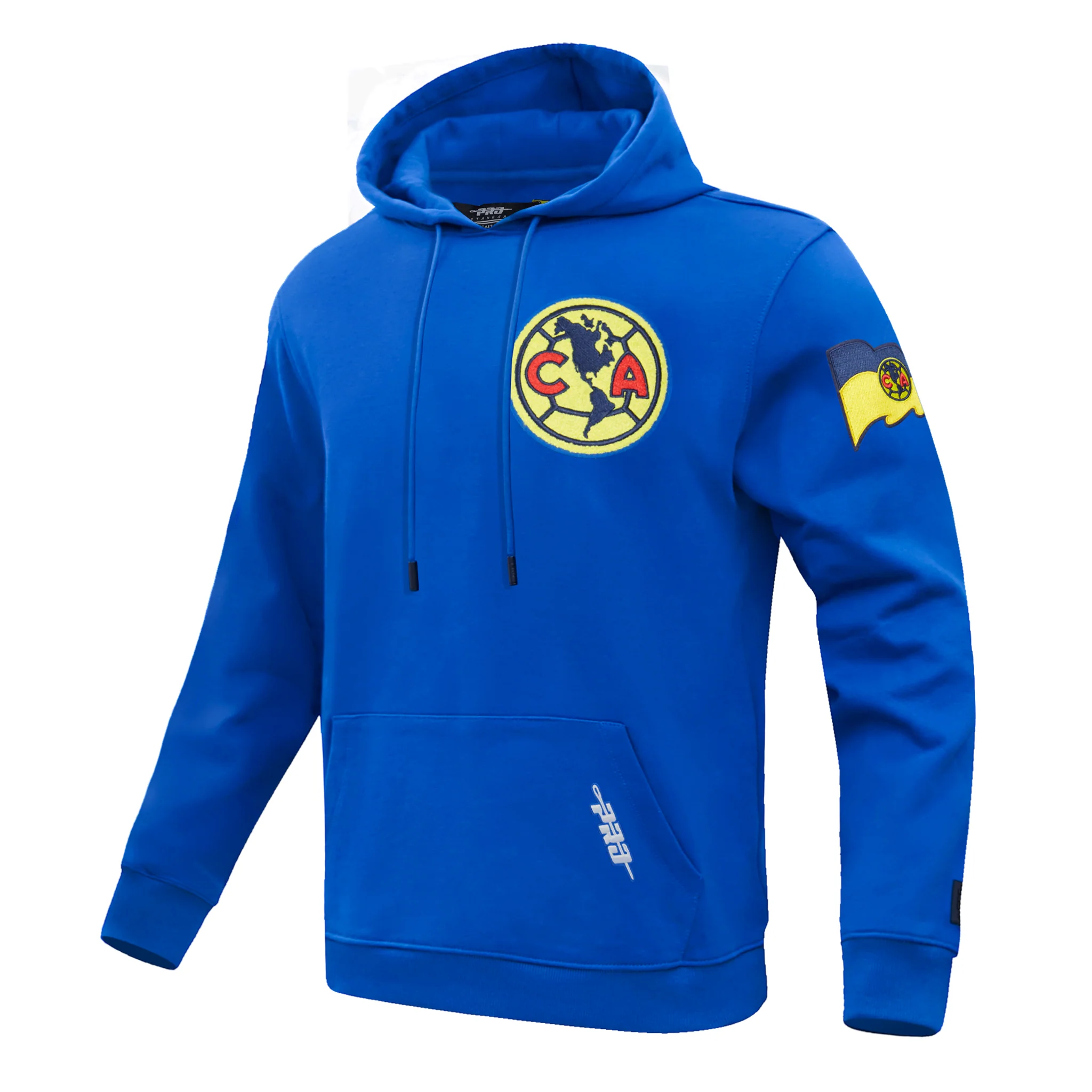 LIGA MX CLUB AMERICA STADIUM MEN'S FLEECE PULLOVER HOODIE (ROYAL BLUE) - Image 2