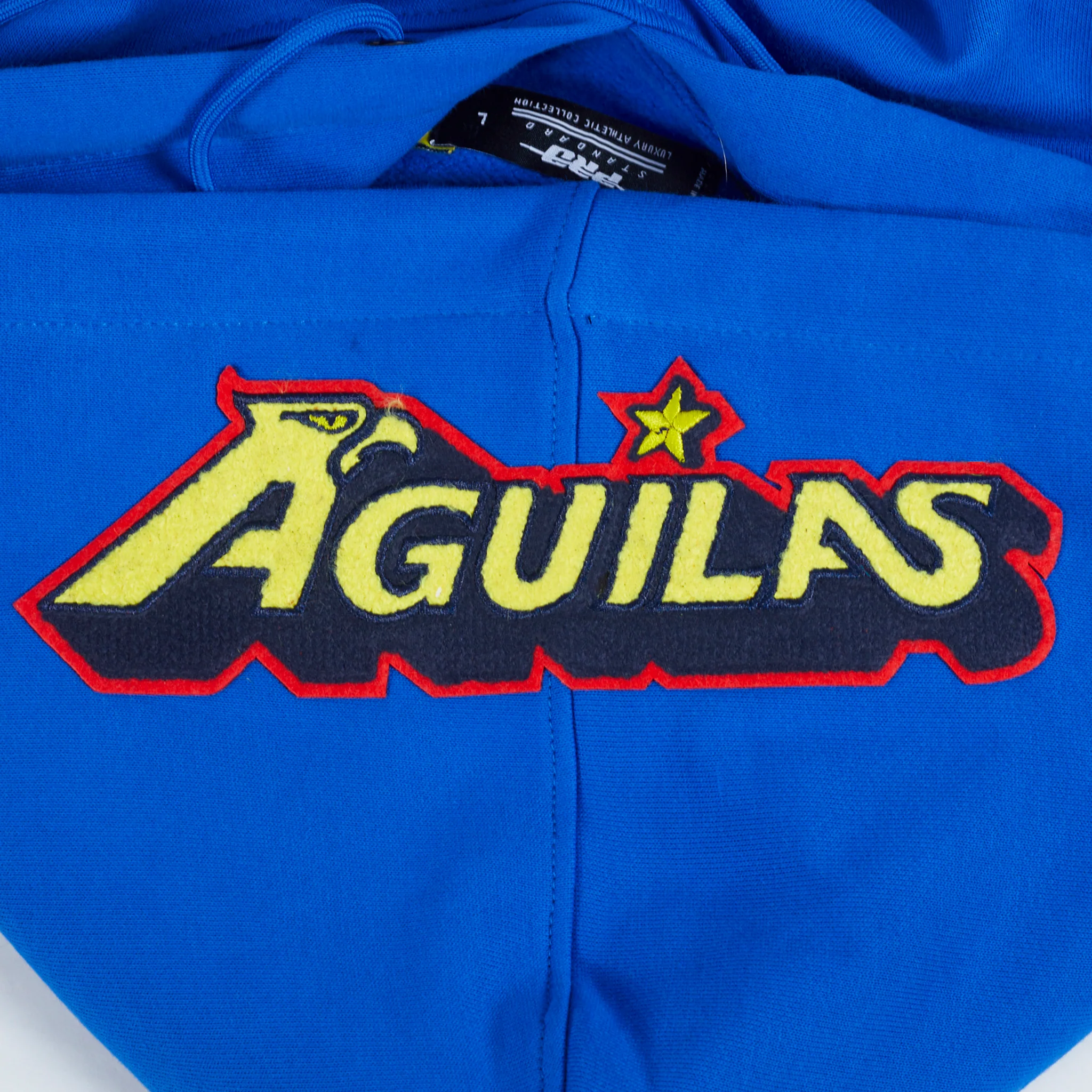 LIGA MX CLUB AMERICA STADIUM MEN'S FLEECE PULLOVER HOODIE (ROYAL BLUE) - Image 8