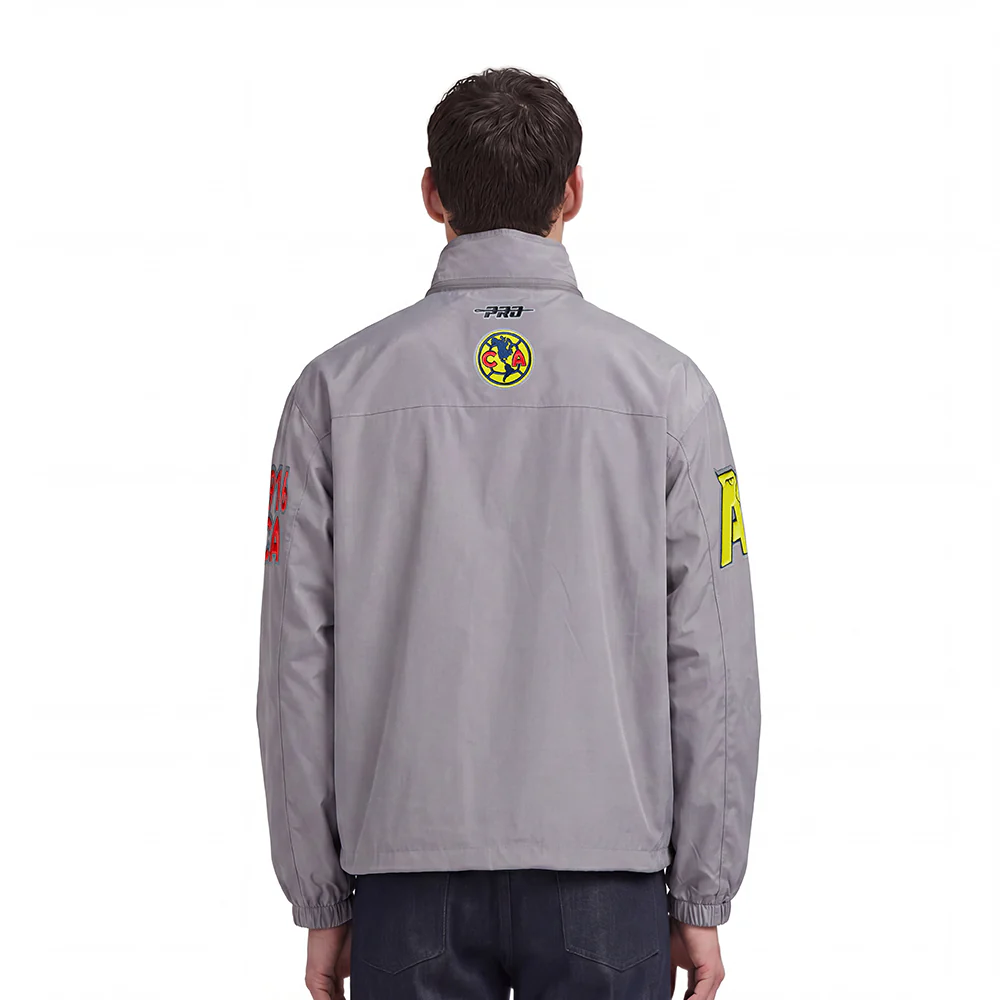 LIGA MX CLUB AMERICA PRE GAME MEN'S JACKET (GRAY)