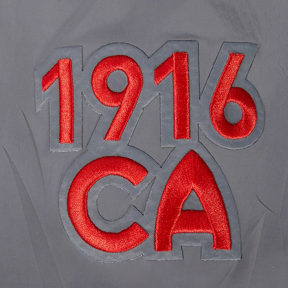 LIGA MX CLUB AMERICA PRE GAME MEN'S JACKET (GRAY) - Image 5